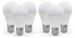 SET 6x bec LED E27/10W/230V 2800K