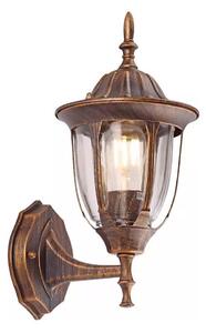 Aplică de exterior MANOEL 1xE27/15W/230V IP44 patină bronz
