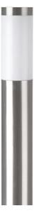 Lampă de exterior BROOKLYN 1xE27/60W/230V 45 cm IP44 crom mat