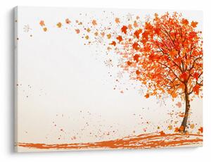 Tablou - Copac în vâmnt (70x50 cm)