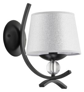 Aplică SMITH 1xE14/10W/230V negru/argintiu
