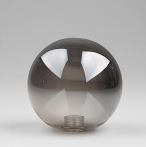 Abajur de rezervă din sticlă pentru lustră, aplică și lampă Brilagi MISTEL, MILLA d. 12 cm fumuriu