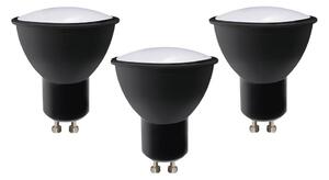 SET 3x bec LED Brilagi ECOLINE GU10/6W/230V 4000K negru