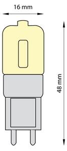 SET 3x bec LED Brilagi ECOLINE G9/2,5W/230V 3000K
