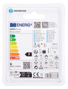 Bec LED Aigostar MR16 GU5,3/6W/12V 4000K