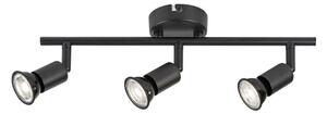 Rabalux 73147 - Spot NORTON 3xGU10/25W/230V negru
