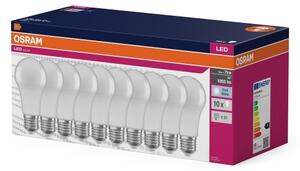 Set de 10 becuri LED CLASSIC A75 E27/10W/230V 4000K - Osram