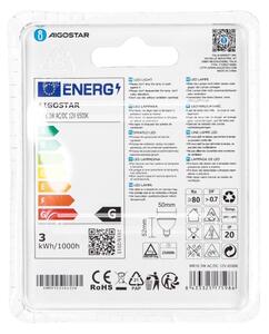 Bec LED Aigostar MR16 GU5,3/3W/12V 6500K