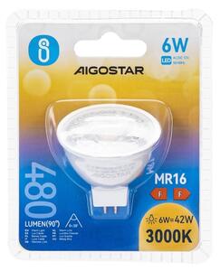 Bec LED Aigostar MR16 GU5,3/6W/12V 3000K