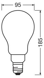 Bec LED reglabil STAR E27/24W/230V 4000K - Osram