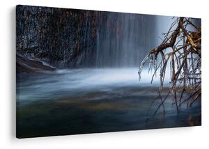 Tablou - Laguna de iarnă (90x60 cm)
