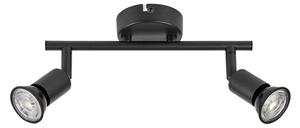 Rabalux 73146 - Spot NORTON 2xGU10/25W/230V negru