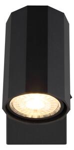 Spot de perete Globo 57918-1B JAMES 1xGU10/25W/230V negru