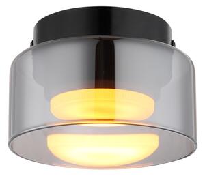 Plafonieră LED Globo 16055DS HIGGINS 1xGX53/6W/230V d. 13 cm negru