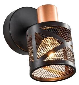 Spot de perete Prezent 75467 ANTARES 1xE14/40W/230V negru/cupru