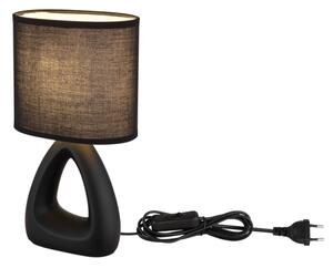 Lampă de masă Globo 21731S TRIANGLE 1xE14/40W/230V negru