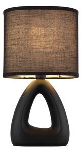 Lampă de masă Globo 21731S TRIANGLE 1xE14/40W/230V negru