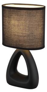 Lampă de masă Globo 21731S TRIANGLE 1xE14/40W/230V negru
