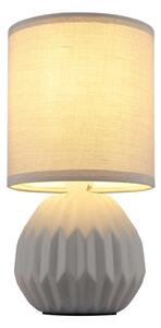 Lampă de masă Globo 21730G SYLAS 1xE14/40W/230V gri