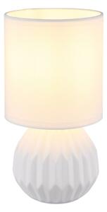 Lampă de masă Globo 21730W SYLAS 1xE14/40W/230V alb