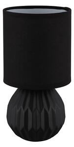 Lampă de masă Globo 21730S SYLAS 1xE14/40W/230V negru