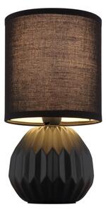 Lampă de masă Globo 21730S SYLAS 1xE14/40W/230V negru
