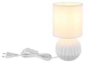 Lampă de masă Globo 21730W SYLAS 1xE14/40W/230V alb