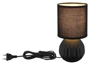 Lampă de masă Globo 21730S SYLAS 1xE14/40W/230V negru