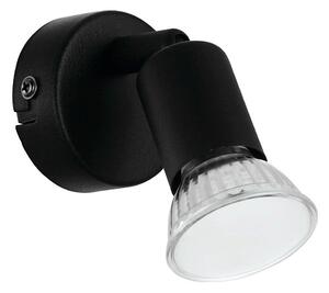 Spot LED de perete Eglo 780457 ESCALERA 1xGU10/2,8W/230V 3000K negru