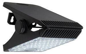 Lumină solară LED cu senzor CLIPS LED/4W/1200 mAh 3,7V IP44 negru