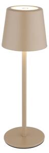 Globo 58482S-LED Lampă de birou LED 12W/5V 2200mAh IP44 crem, încărcare touch