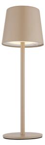 Globo 58482S-LED Lampă de birou LED 12W/5V 2200mAh IP44 crem, încărcare touch