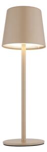 Globo 58482S-LED Lampă de birou LED 12W/5V 2200mAh IP44 crem, încărcare touch