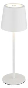 Globo 58482W-LED lampă birou LED 2W/5V 2200mAh IP44 albă, încărcare touch