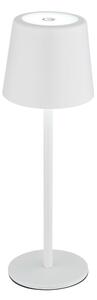 Globo 58482W-LED lampă birou LED 2W/5V 2200mAh IP44 albă, încărcare touch