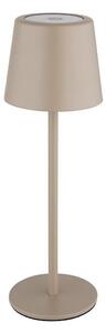 Globo 58482S-LED Lampă de birou LED 12W/5V 2200mAh IP44 crem, încărcare touch