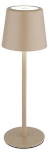Globo 58482S-LED Lampă de birou LED 12W/5V 2200mAh IP44 crem, încărcare touch