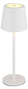 Globo 58482W-LED lampă birou LED 2W/5V 2200mAh IP44 albă, încărcare touch