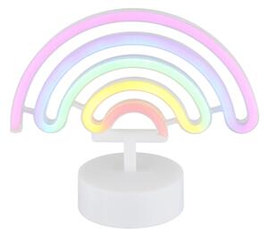 Decorațiune LED neon de masă Globo 28063 PELANGI LED/2W/3xAA curcubeu