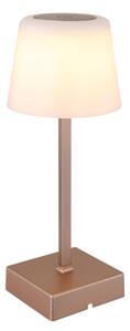 Lampă LED tactilă reîncărcabilă dimabilă de masă Globo 28061CH XAYDEN LED/2W/5V 800 mAh bej