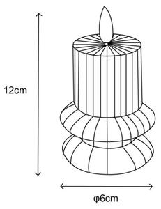 SET 2x lumânare LED Globo 23311-2 WYNTER LED/0,06W/1xCR2032