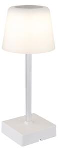 Lampă LED tactilă reîncărcabilă dimabilă de masă Globo 28061W XAYDEN LED/2W/5V 800 mAh alb