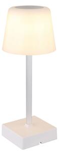 Lampă LED tactilă reîncărcabilă dimabilă de masă Globo 28061W XAYDEN LED/2W/5V 800 mAh alb
