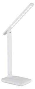 Lampă LED RGB tactilă reîncărcabilă dimabilă de masă Globo 58481W LORNA LED/3W/5V 1800 mAh alb