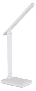 Lampă LED RGB tactilă reîncărcabilă dimabilă de masă Globo 58481W LORNA LED/3W/5V 1800 mAh alb