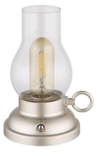 Lampă LED tactilă reîncărcabilă dimabilă de masă Globo 58016CH PETRO LED/1W/3,7V 1200 mAh