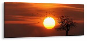 Tablou - Apus de soare (120x50 cm)