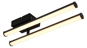 Plafonieră LED Globo 67342-12 KIRINA LED/12W/230V 3000K negru