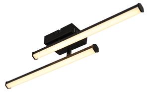 Plafonieră LED Globo 67342-12 KIRINA LED/12W/230V 3000K negru