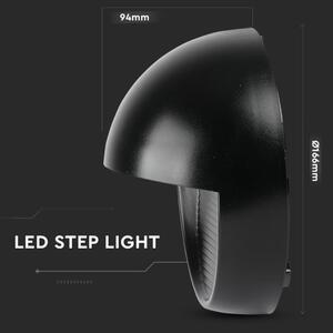 Aplică LED de exterior LED/3W/230V 4000K IP65 negru